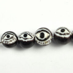 6mm Round Eye - Dark Purple