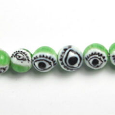 7mm Round Eye - Green