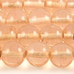 Beads 12mm Round Transparent, ROSALINE
