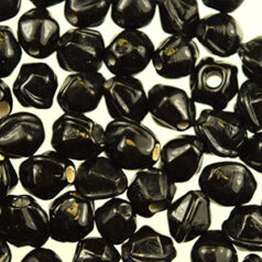 6mm Bicone - Black