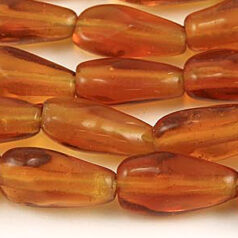 13x6mm Drop Twist Trans. - Topaz