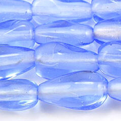 13x6mm Drop Twist Trans. - Sapphire