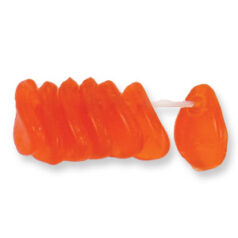 Beads, Glass Beads, 10x6mm Leaf Drop, ORANGE