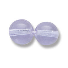 Bead, Preciosa Czech Druk Glass, 10mm Round  Bead - Transparent Alexandrite (Hole Size 1.1mm)