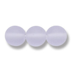 Bead, Preciosa Czech Druk Glass, 8mm Round Bead - Alexandrite with Matte Finish (Hole Size 1.1mm)