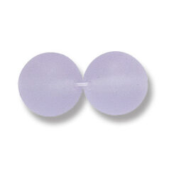 Bead, Preciosa Czech Druk Glass, 10mm Round Bead - Alexandrite with Matte Finish (Hole Size 1.1mm)