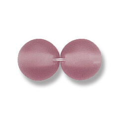 Bead, Preciosa Czech Druk Glass, 10mm Round Bead - Light Amethyst with Matte Finish (Hole Size 1.1mm)