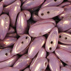 Bead, Preciosa Czech Glass Chilli Bead, 4x11mm - Jet Copper