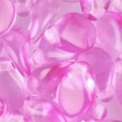 Bead, Preciosa Czech Glass Pip Beads, 5x7mm - Transparent Pink