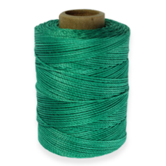 Jewelry Twine #18/3, 160 yards (approx. 480 feet)  - Green