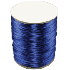 Satin Cord / Rattail #2 - Made in the USA - Navy