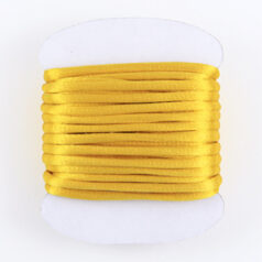Satin Cord / Rattail #2 - Made in the USA - Gold -