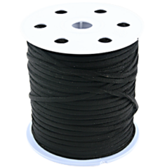 Ultrasuede Lace 3mm - Black