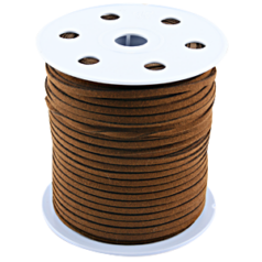 Ultrasuede Lace 3mm - Dark Brown