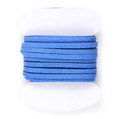 Ultrasuede Lace 3mm - Medium Blue