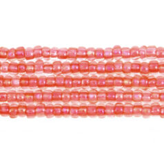 Czech Seed Beads, 10/0 - Solgel Crystal AB Pink (strung)