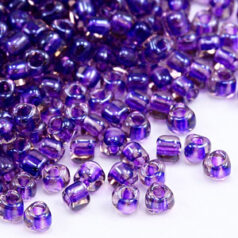 Miyuki Japanese Triangle Beads 10/0 Purple lined - Mauve
