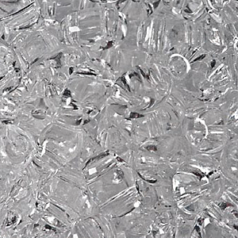 Preciosa Czech Seed Beads, Twin, two-hole Seed Bead 2.5x5mm, Crystal