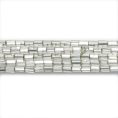 Bugles size 1  - Silverlined Crystal