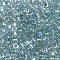 Miyuki Delica - Size 11/0 - Transparent Light Blue AB DB-110