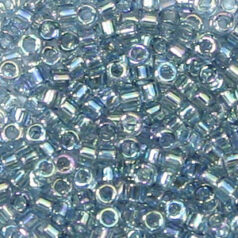 Miyuki Delica - Size 11/0 - Transparent Grey Lustre AB DB-111
