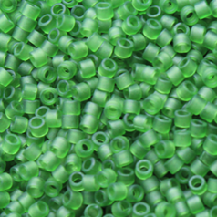 Miyuki Delica - Size 11/0 - Matte Transparent Olive DB-1267