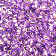 Miyuki Delica - Size 11/0 - Dyed Silverlined Lavender DB-1343