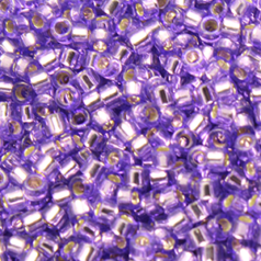 Miyuki Delica - Size 11/0 - Dyed Silverlined Lilac DB-1347