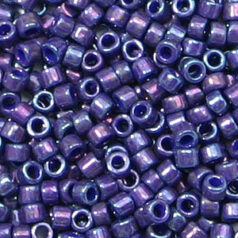 Miyuki Delica - Size 11/0 - Metallic Midnight Purple DB-135