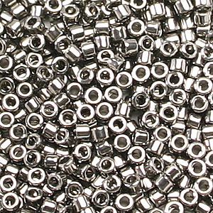 Miyuki Delica - Size 11/0 - Metallic Steel DB-21