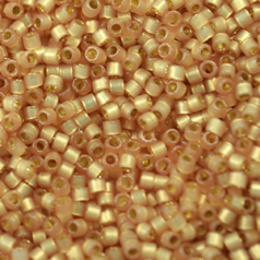 Miyuki Delica - Size 11/0 Duracoat Silverlined Dyed Color - Mica DB-2177