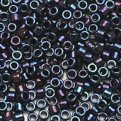Miyuki Delica - Size 11/0 - Metallic Blue Iris DB-25