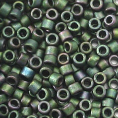 Miyuki Delica - Size 11/0 - Matte Metallic Teal Iris DB-327