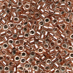 Miyuki Delica - Size 11/0 - Copper Lined Crystal DB-37