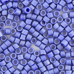 Miyuki Delica - Size 11/0 - Matte Metallic Dark Grey Blue DB-377
