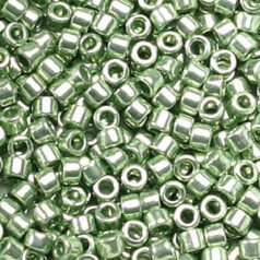 Miyuki Delica - 11/0 - Galvanized Light Green DB-413