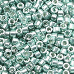 Miyuki Delica - 11/0 - Galvanized Green DB-414