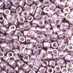 Miyuki Delica - 11/0 - Galvanized Dark Rose DB-419