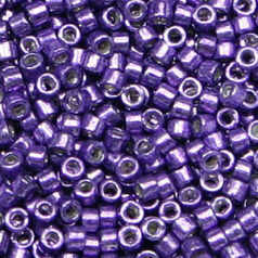 Miyuki Delica - Size 11/0 - Galvanized Purple DB-430