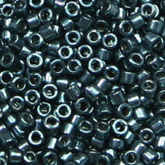 Miyuki Delica - Size 11/0 - Galvanized Dark Steel DB-451