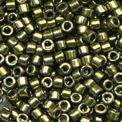 Miyuki Delica - Size 11/0 - Galvanized Olive DB-456
