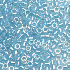 Miyuki Delica - Size 11/0 - Lined Sky Blue AB DB-57