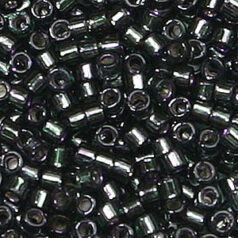 Miyuki Delica - Size 11/0 - Silverlined Khaki DB-606