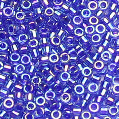 Miyuki Delica - Size 11/0 - Lined Blue Violet AB DB-63