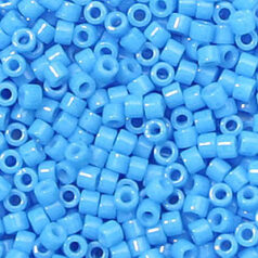 Miyuki Delica - Size 11/0 - Dyed Opaque Capri Blue DB-659
