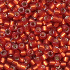 Miyuki Delica - Size 11/0 - Semi-Matte Silverlined Dk Ruby DB-683