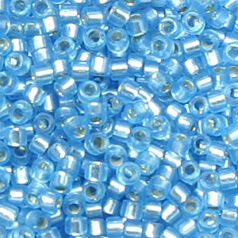 Miyuki Delica - Size 11/0 - Semi-Matte Silverlined Sky Blue DB-692