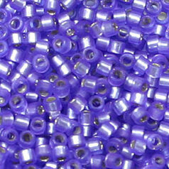 Miyuki Delica - Size 11/0 - Semi-Matte Silverlined Purple DB-694