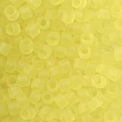 Miyuki Delica - 11/0 - Matte Transparent Yellow DB-743