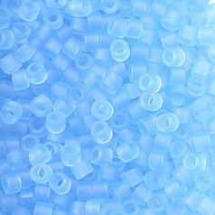 Miyuki Delica - 11/0 - Matte Transparent Light Blue DB-747